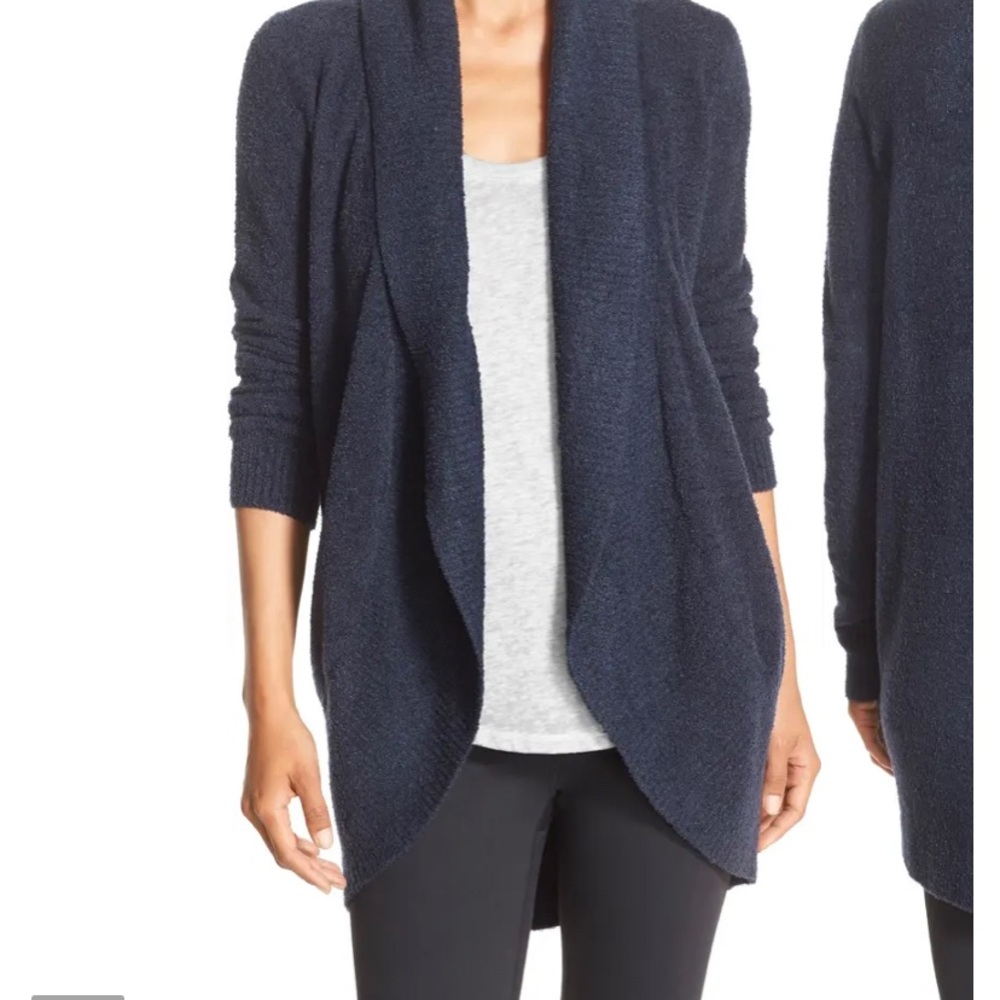Barefoot Dreams CozyChic Lite Circle Cardigan L